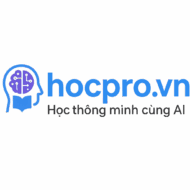 logo de hocpro.vn con ia edited